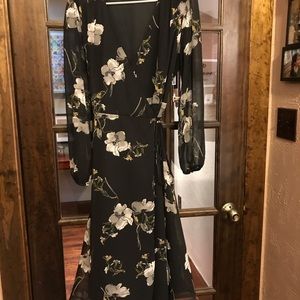 Midi Wrap dress